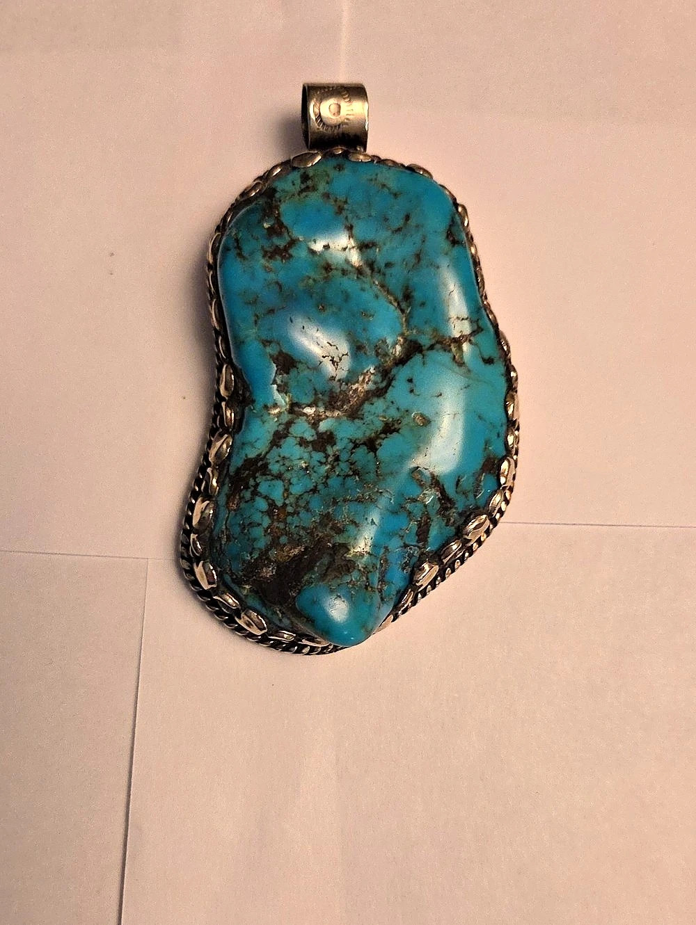 Turquoise Bird Pendant Necklace